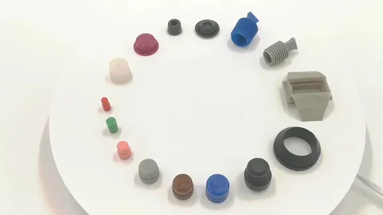 Enchufe de ojal de goma de protección ambiental a prueba de polvo