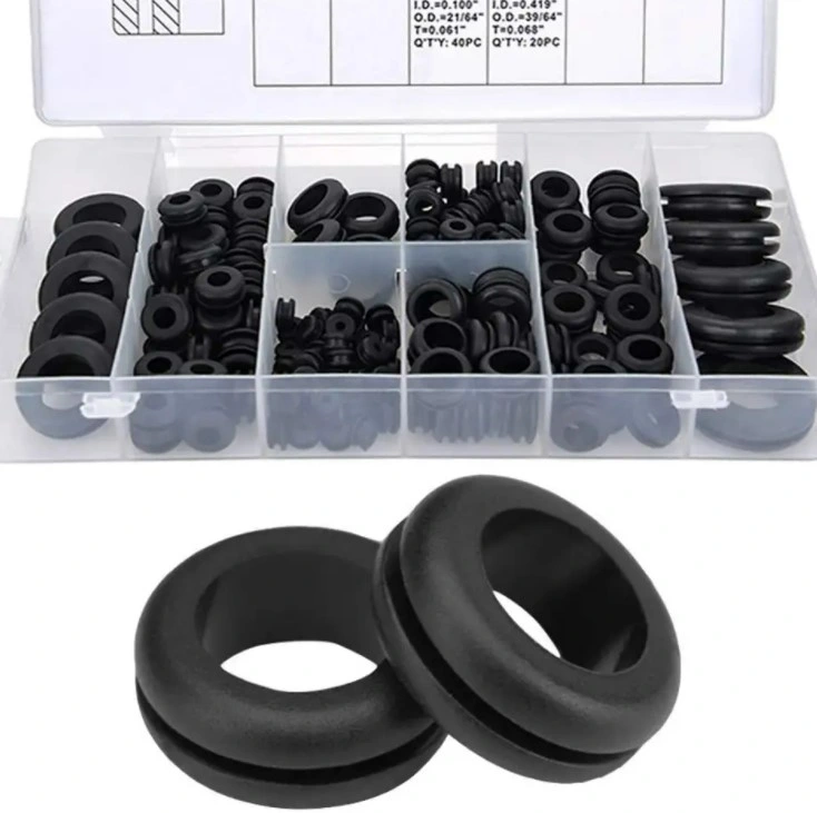 Firewall Rubber Grommets Drill Hole Double-Sided Hole Plugs for Wire