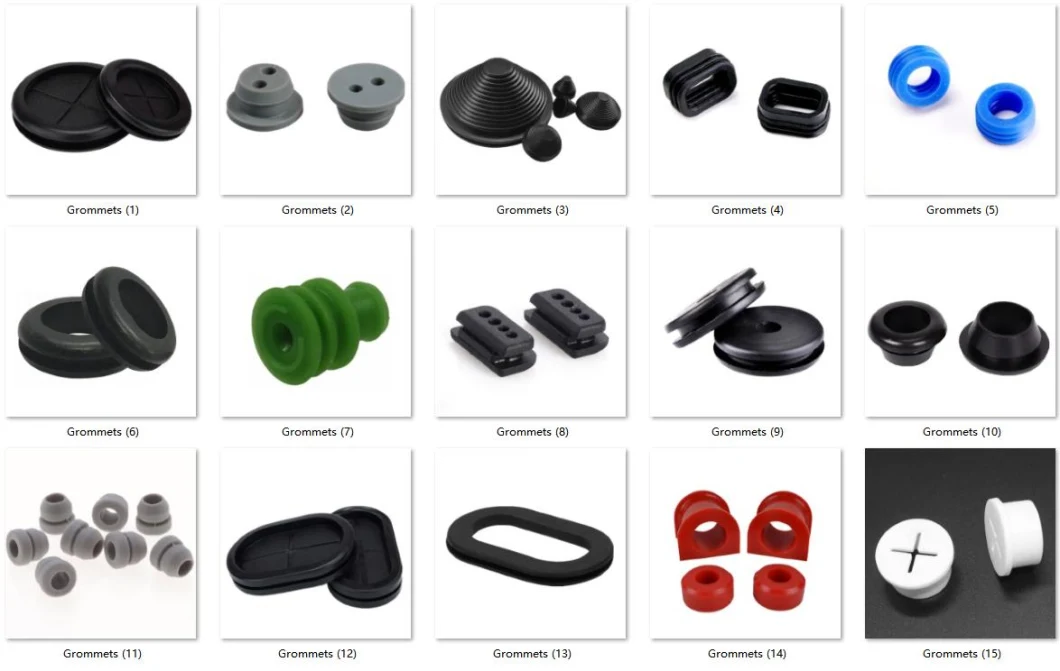 Inventory Blind Round & Oval Cable Hole Silicone Rubber Grommets