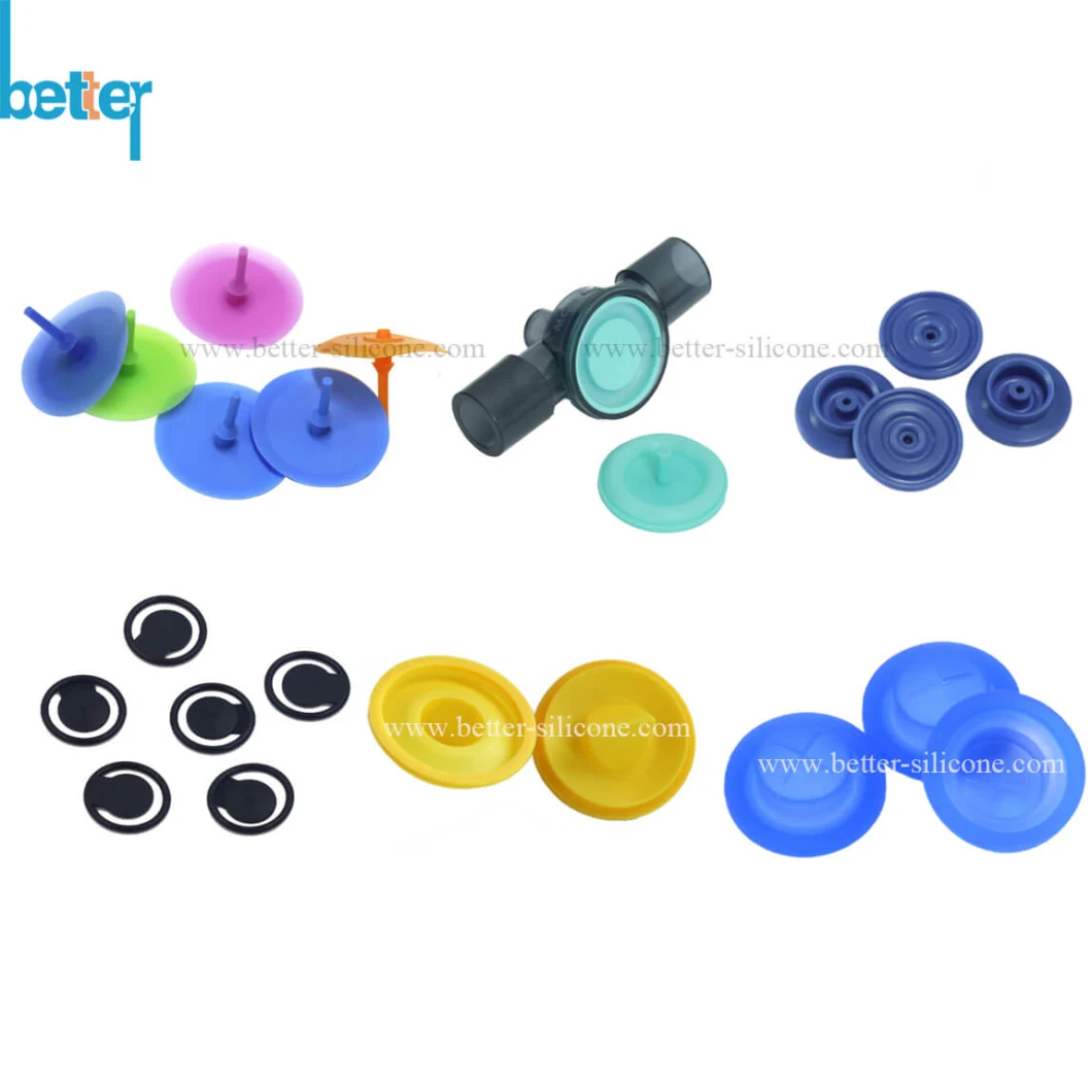 Pressure Relief Elastomer Medical Rubber Silicone Umbrella Valve