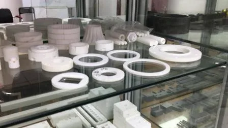 Fabricación de manguito/tubo de cerámica de vidrio mecanizable/buje de cerámica Macor
