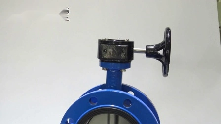 Asiento reemplazable/Revestimiento suelto EPDM/NBR Sello revestido de goma Válvula de mariposa de conexión de doble brida para agua de Tianjin Worlds Valve Co., Ltd